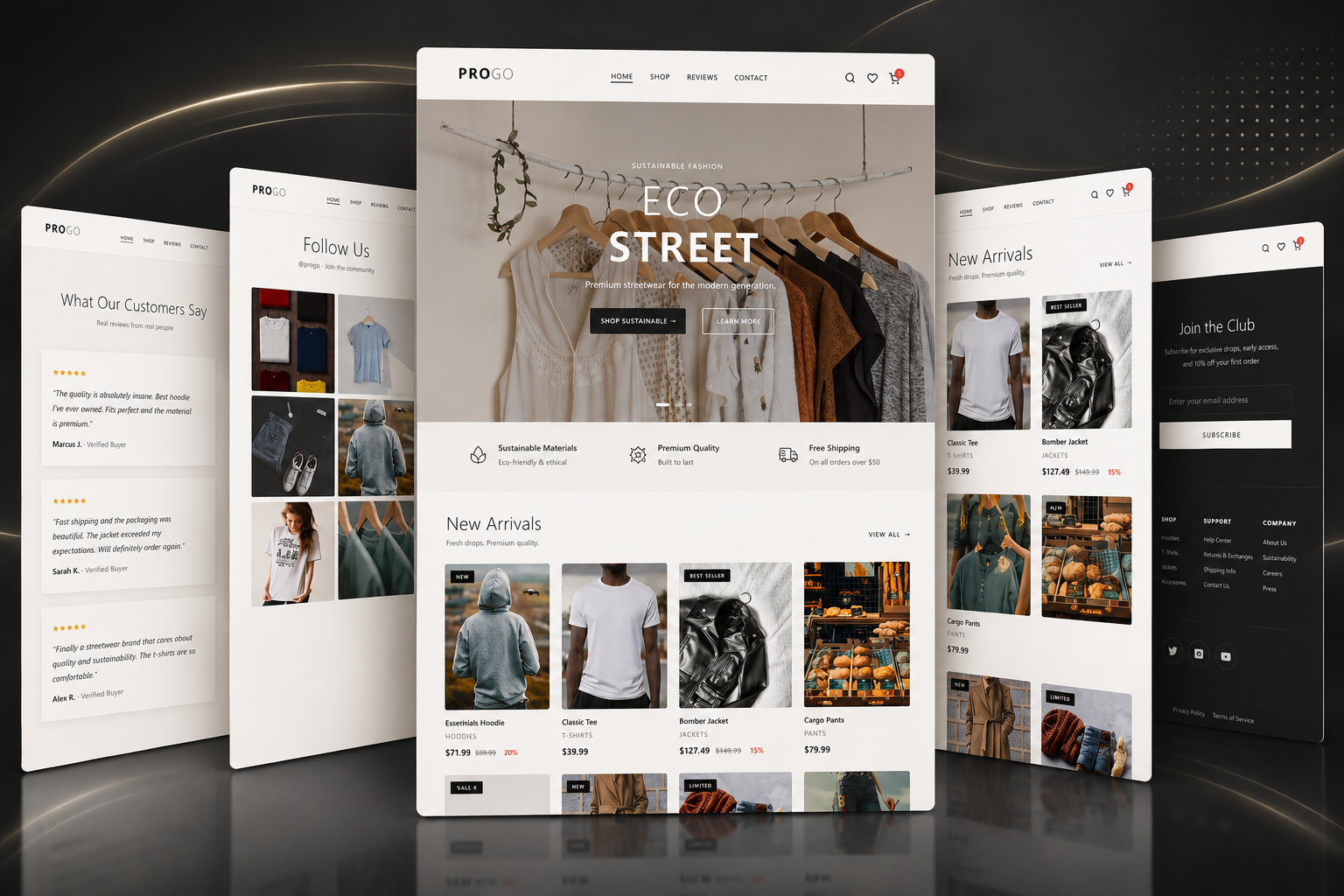 T-Shirt Ecommerce Project